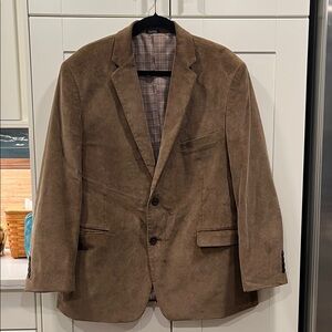 Saddlebred Tan Corduroy Blazer